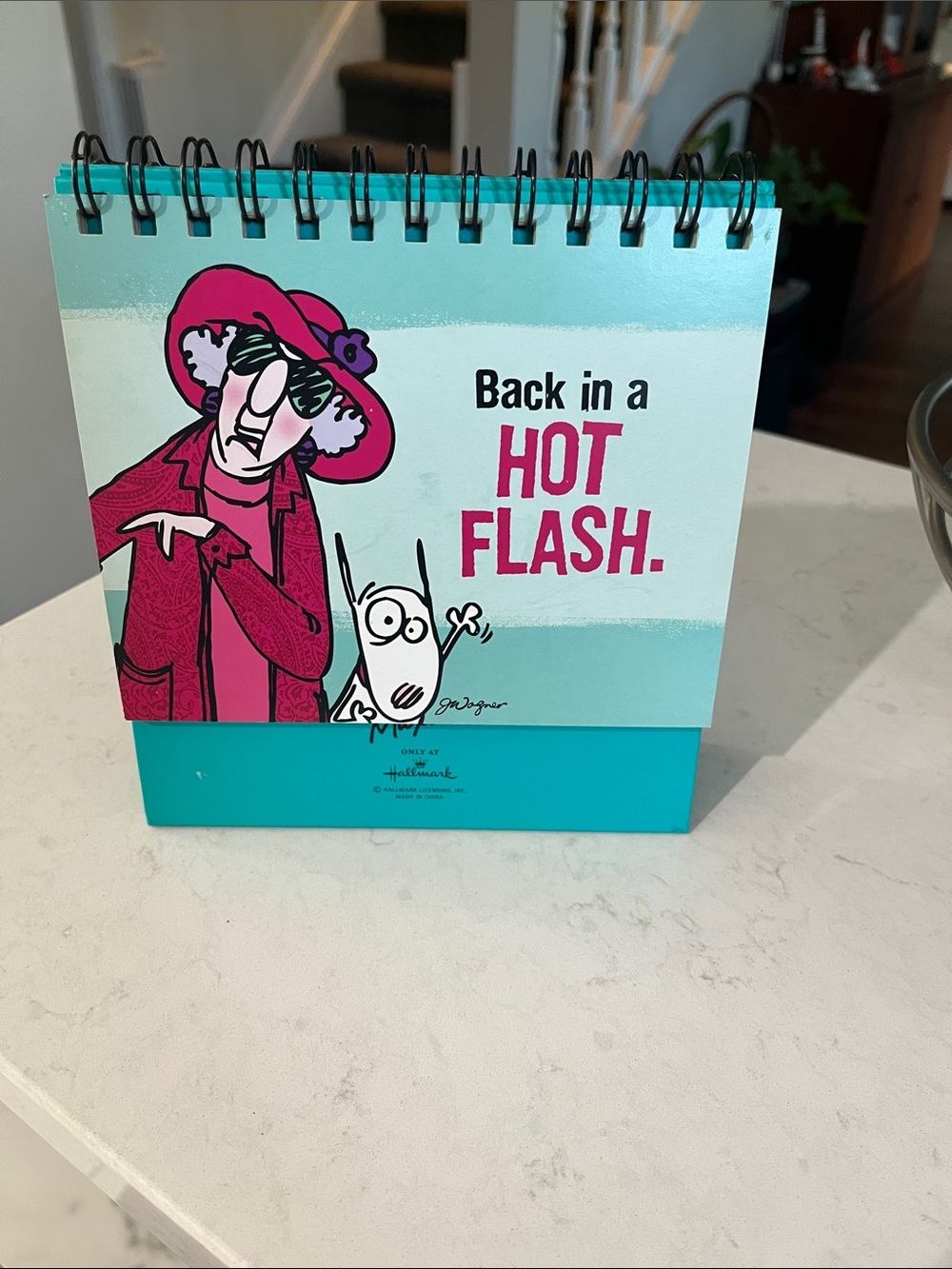 Hallmark Maxine dry erase calendar